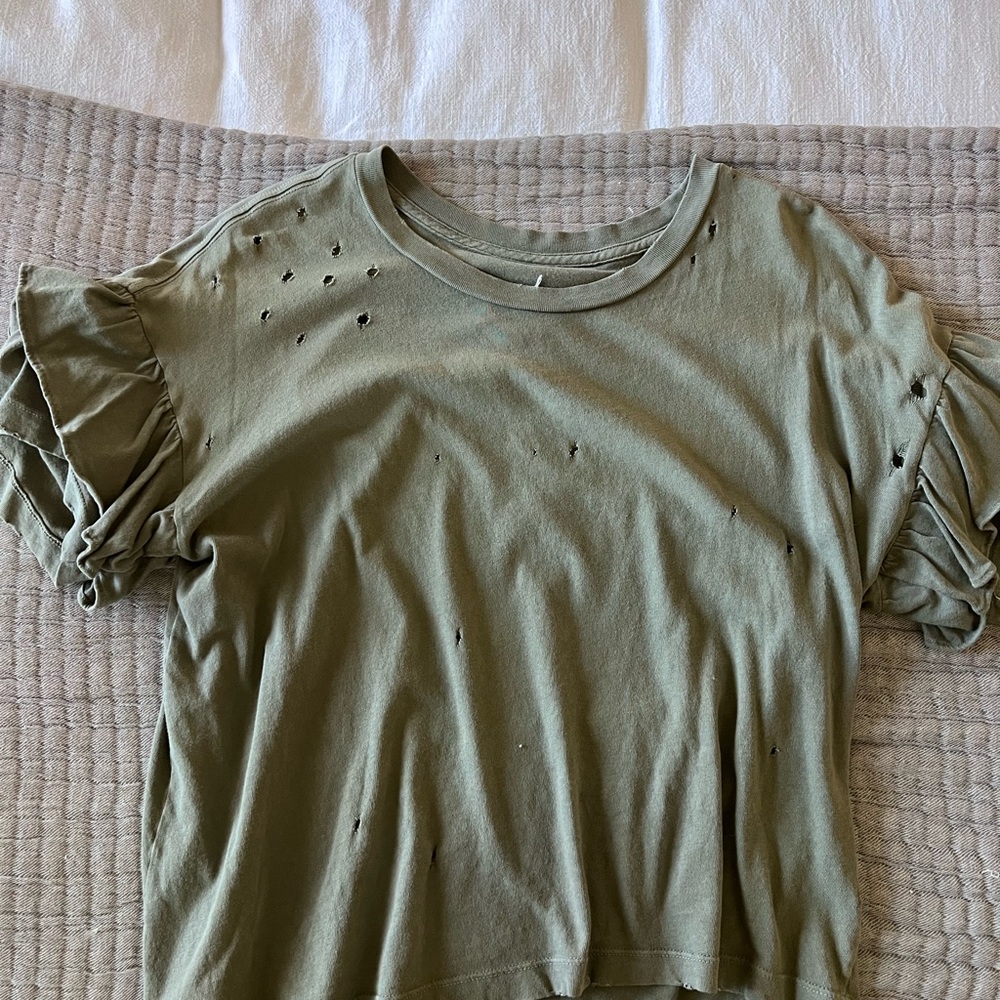 Current/Elliott Olive Green Women's Top